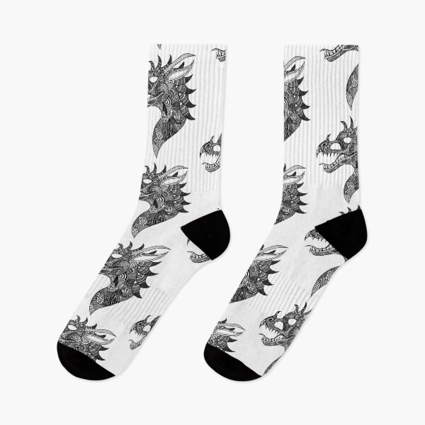 Item preview, Dragon Zentangle designed and sold by DesignPMG.