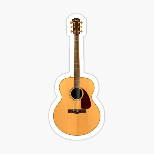 Acoustic Guitar Stickers | Redbubble