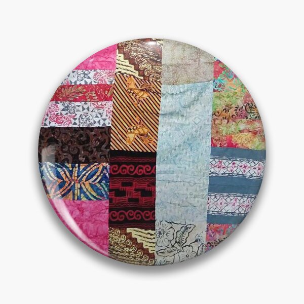 Item preview, Indonesian Batik Patchwork Pink Tone designed and sold by Lojicraft.
