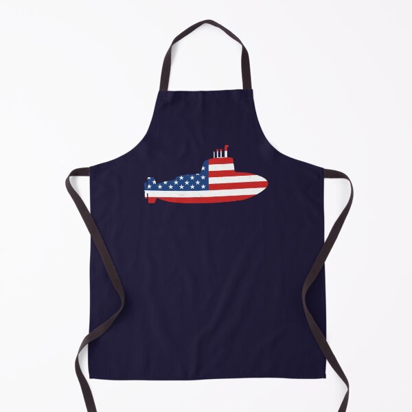 Item preview, Submarine American Flag designed and sold by teesaurus.