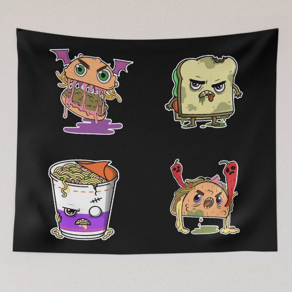 Item preview, Halloween Themed Foodie Pack designed and sold by Coder-T.