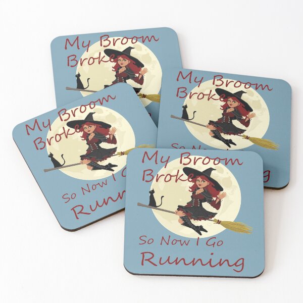 Item preview, My Broom Broke so now i go running designed and sold by amrmab.