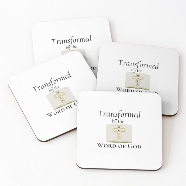 Item preview, Transformed by the Holy Word of God Christian Design designed and sold by dkgivens.