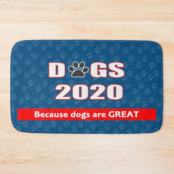 Item preview, DOGS 2020 Because DOGS are GREAT Face Mask, PIN designed and sold by susanashows.