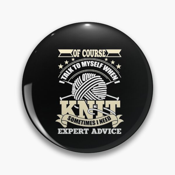 Item preview, I Talk To Myself When I Knit T Shirt designed and sold by oonhdoon253.