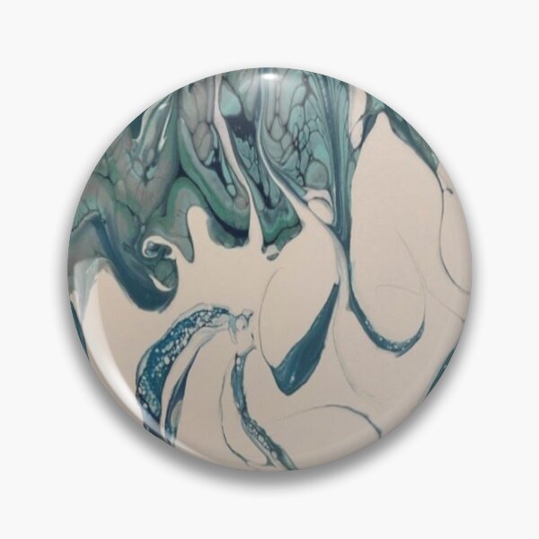 Item preview, Waves of Turquoise and White designed and sold by Trendi61.