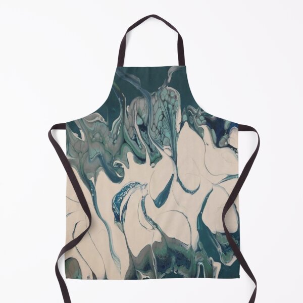 Item preview, Waves of Turquoise and White designed and sold by Trendi61.
