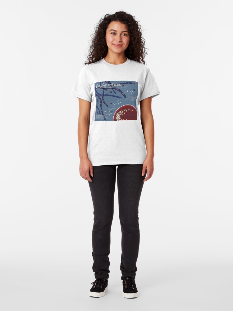 Alternate view of Bacillus anthracis Classic T-Shirt