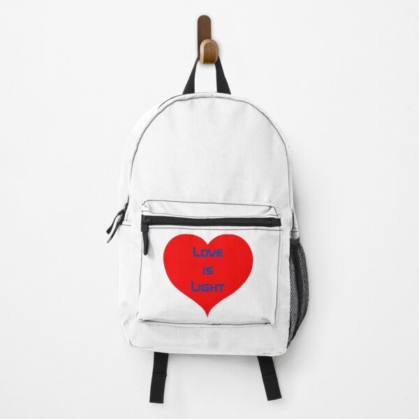 Item preview, Love is Light Red and Blue designed and sold by ShajenDesigns.