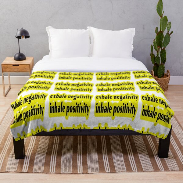 Item preview, Exhale Negativity Inhale Positivity designed and sold by Designur4rb.