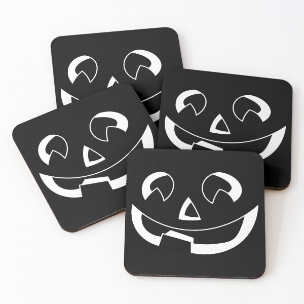 Item preview, Happy halloween pumpkin in black and white designed and sold by Luccianos.