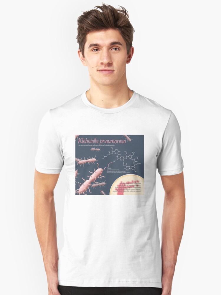 Alternate view of Klebsiella pneumoniae Slim Fit T-Shirt