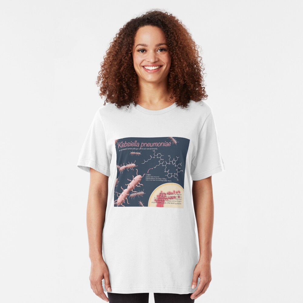 Klebsiella pneumoniae Slim Fit T-Shirt