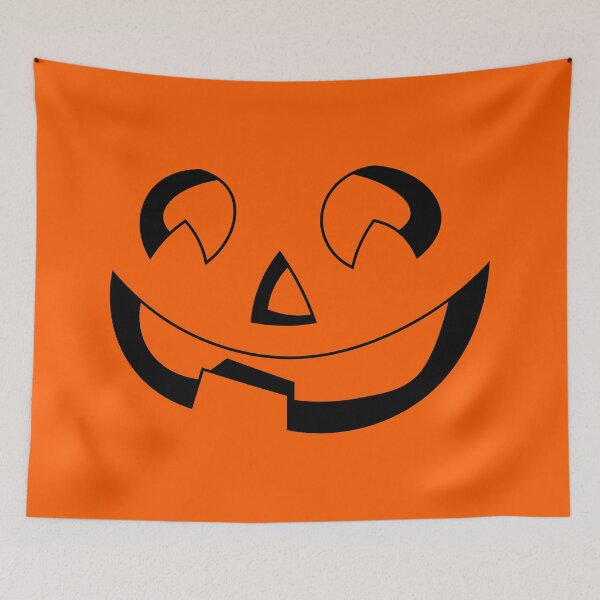 Item preview,  Happy halloween pumpkin in black and orange designed and sold by Luccianos.