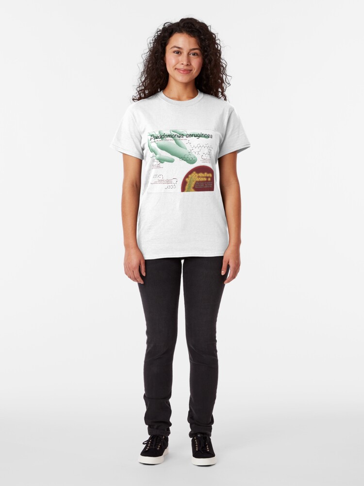 Alternate view of Pseudomonas aeruginosa Classic T-Shirt