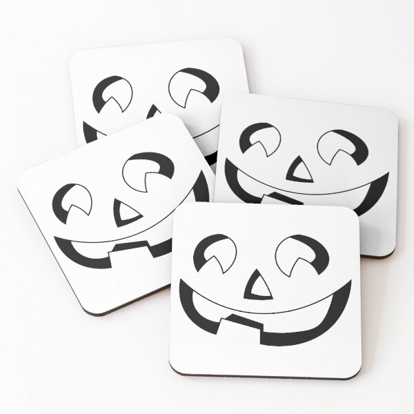 Item preview,  Happy halloween pumpkin in black and white designed and sold by Luccianos.