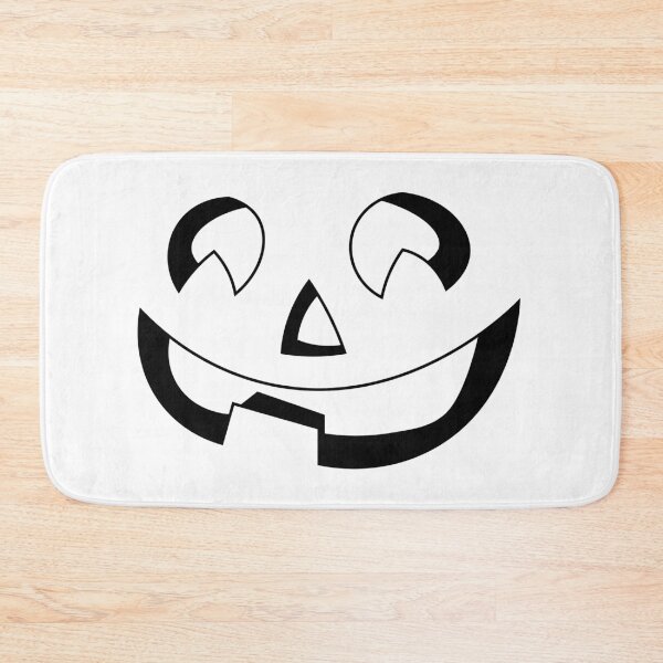 Item preview,  Happy halloween pumpkin in black and white designed and sold by Luccianos.