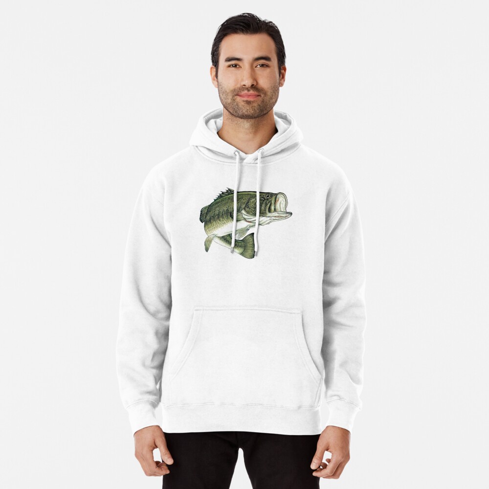 Largemouth Bass  Pullover Hoodie for Sale by Braxton Tanaka