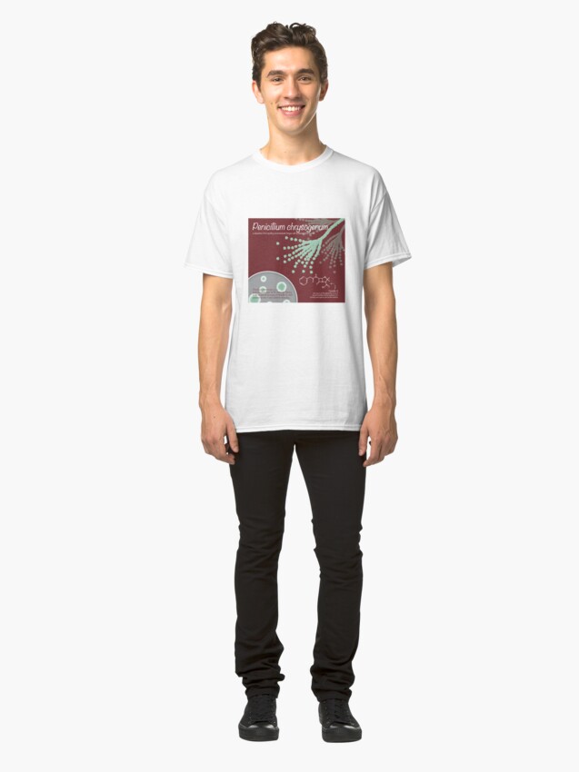 Alternate view of Penicillium chrysogenum Classic T-Shirt