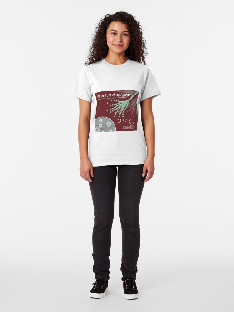 Alternate view of Penicillium chrysogenum Classic T-Shirt