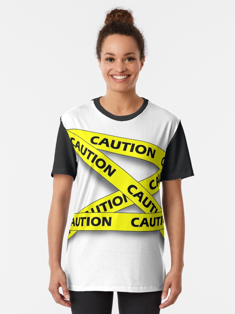 caution contents hot shirt