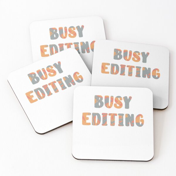 Item preview, Busy Editing designed and sold by EuropaPrints.