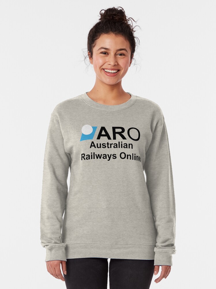 Alternate view of Australian Railways Online Pullover Sweatshirt