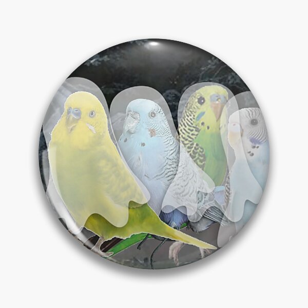 Item preview, Ghost Budgies designed and sold by reallypathetic.