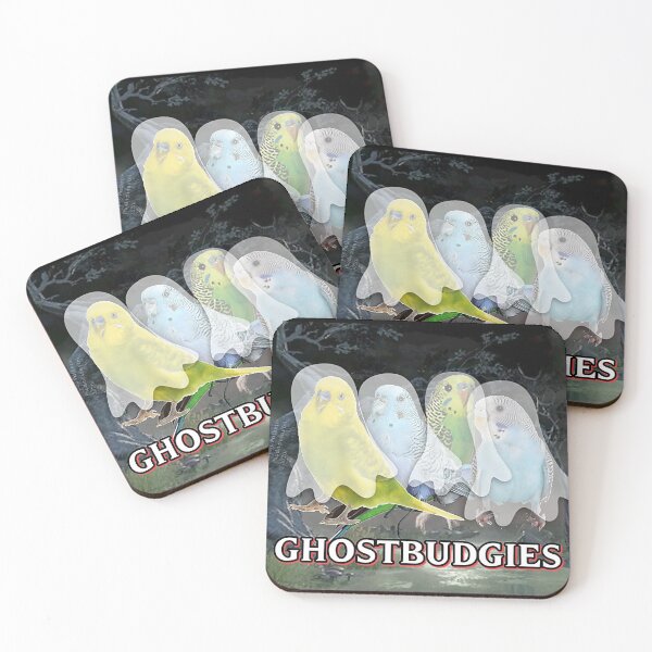 Item preview, Ghost Budgies designed and sold by reallypathetic.