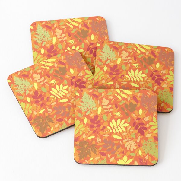 Item preview, Multicolor autumn leaves 19. Wild herbs seamless pattern. Autumn leaf fall. Wild life designed and sold by Yulia Chepurova.