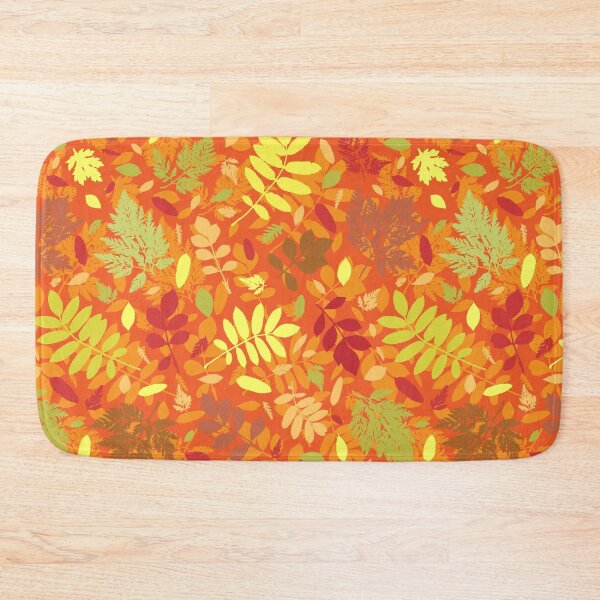 Item preview, Multicolor autumn leaves 19. Wild herbs seamless pattern. Autumn leaf fall. Wild life designed and sold by Yulia Chepurova.
