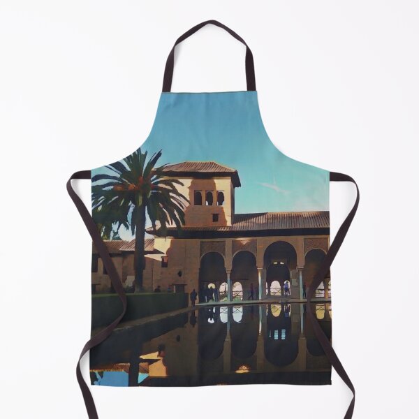 Item preview, El Partal Reflection, Alhambra Illustration designed and sold by tremendoustees.