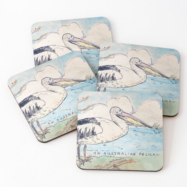 Item preview, Pelican (drawn by Grandma when she was 11 in 1955) designed and sold by Akeisha.