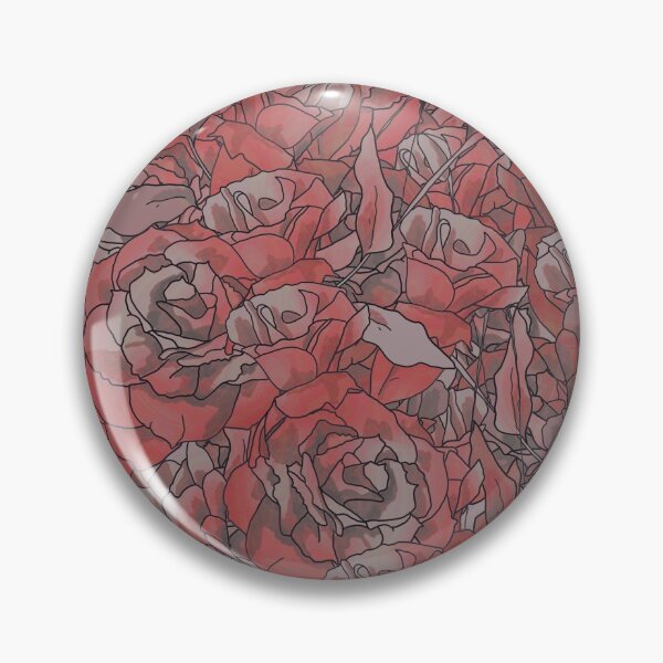 Item preview, Faded Red Lisianthus Ink Flower  designed and sold by CiuriTee.