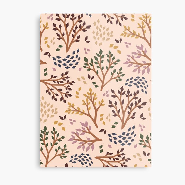 Item preview, Autumn Leaves Pattern on Cream designed and sold by Sarah Downen.