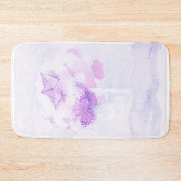 Item preview, little boat over the tree - lilla purple - watercolor designed by Tizi Graphics designed and sold by TiziGraphics.