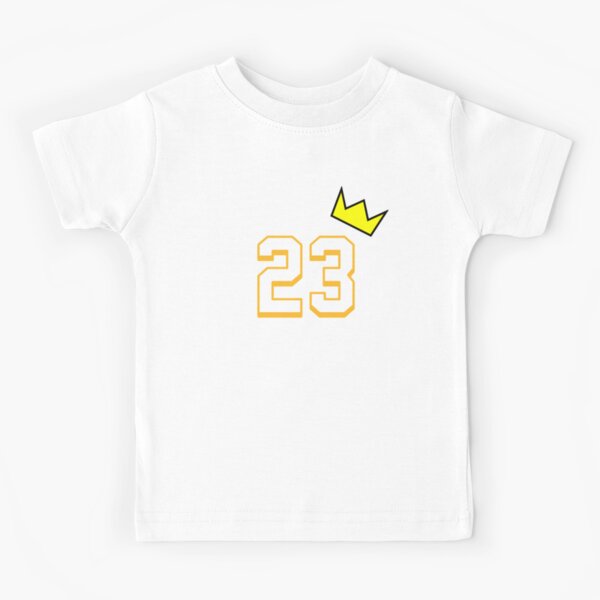 NBA Royalty LeBron James Lakers #23 Kids T-Shirt for Sale by