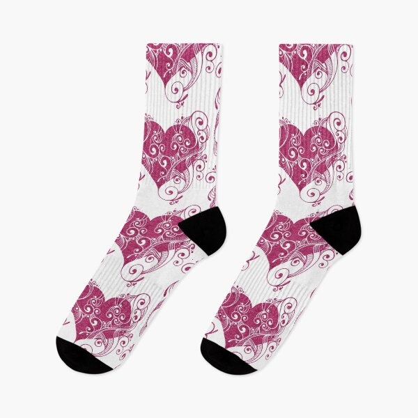 Artikelvorschau, Pink Heart Flourish entworfen und verkauft von MaxnGeorge.