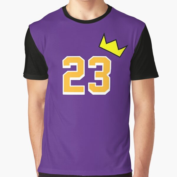 NBA Royalty LeBron James Lakers #23 Kids T-Shirt for Sale by