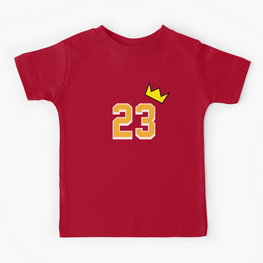 NBA Royalty LeBron James Lakers #23 Kids T-Shirt for Sale by Jerry Joubert