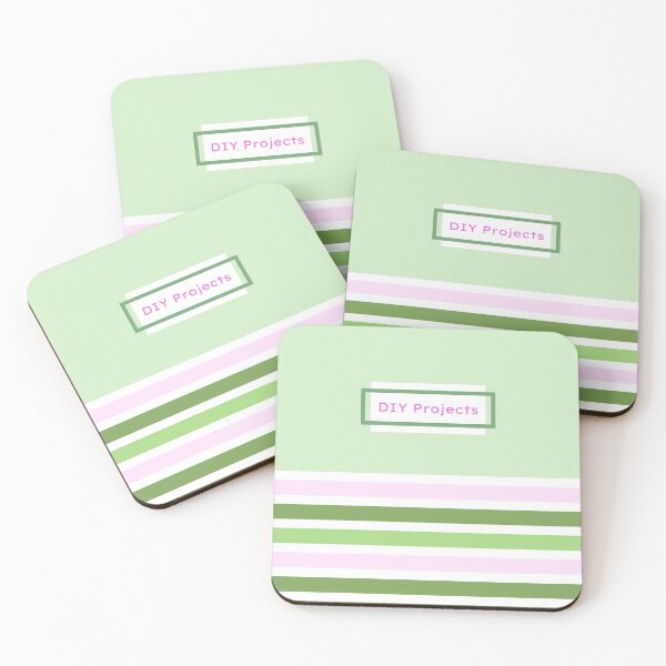 Item preview, DIY Projects with Plain Green & Green Pink Stripes   designed and sold by Dreaming-Cocoon.
