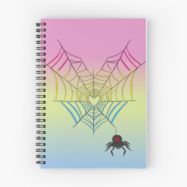 Item preview, Pansexual Spider Heart designed and sold by Wing-Dingy.
