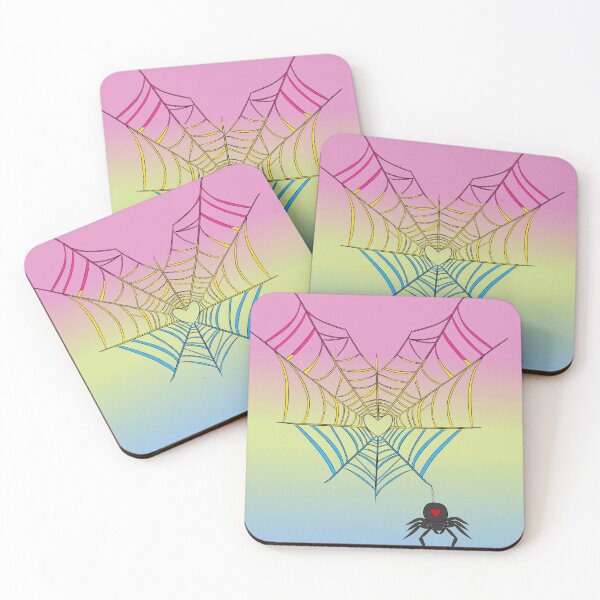 Item preview, Pansexual Spider Heart designed and sold by Wing-Dingy.