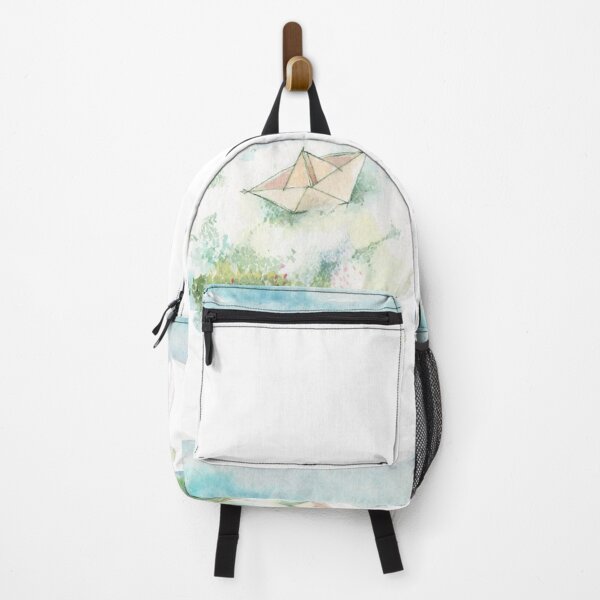 Item preview, little boat over the tree - TRASP - watercolor designed by Tizi Graphics designed and sold by TiziGraphics.