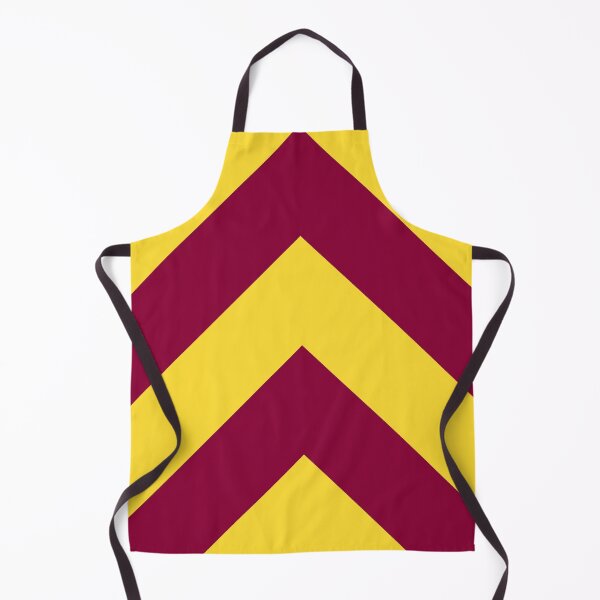 Item preview, Sunnydale High Chevron (Maroon & Gold Diagonal Stripe Pattern) designed and sold by ArthurPopular®.