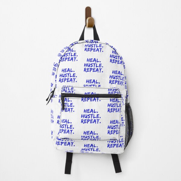 Item preview, Heal Hustle Repeat Blue designed and sold by livetogether.