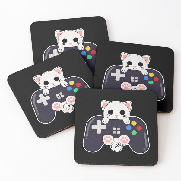 Item preview, gamer cat console designed and sold by Artyselley.