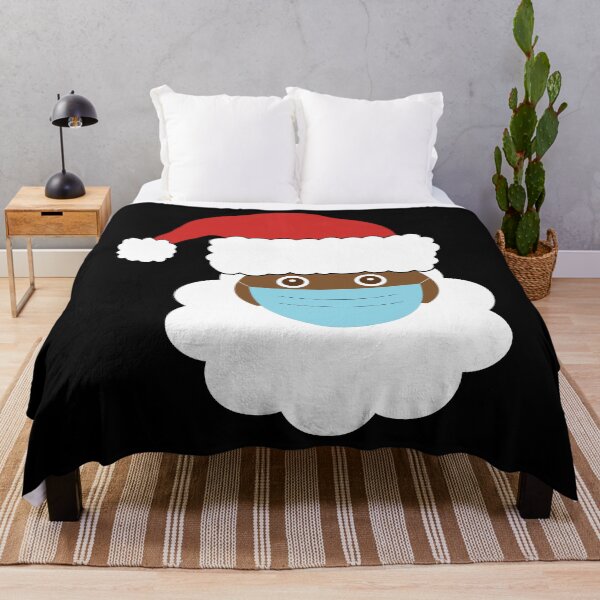 Item preview, Black Santa Claus Wearing a Mask designed and sold by blackartmatters.