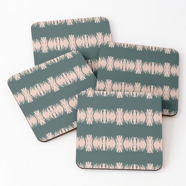 Item preview, Green and Beige Abstract designed and sold by Poetic Patterns Studio.