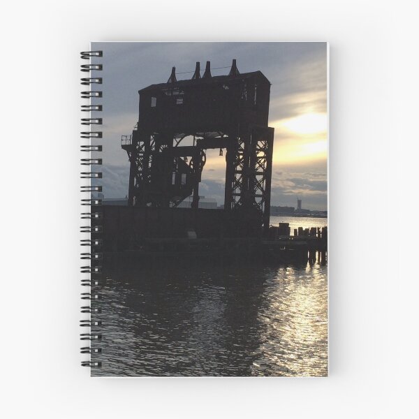 Item preview, Abandoned New York Central Railroad 69th Street Transfer Station, Hudson River, Hudson River Park, New York City designed and sold by lenspiro.